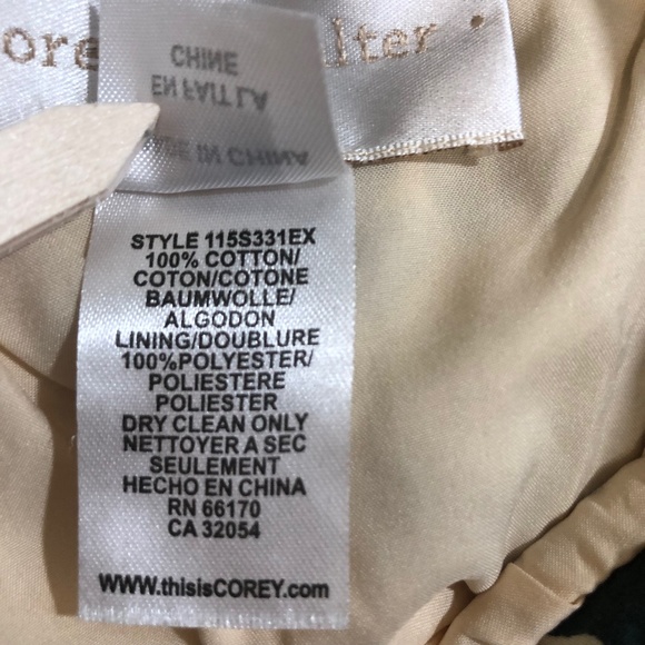 Anthropologie Corey Lynn Calter palm garden skirt - Picture 8 of 10